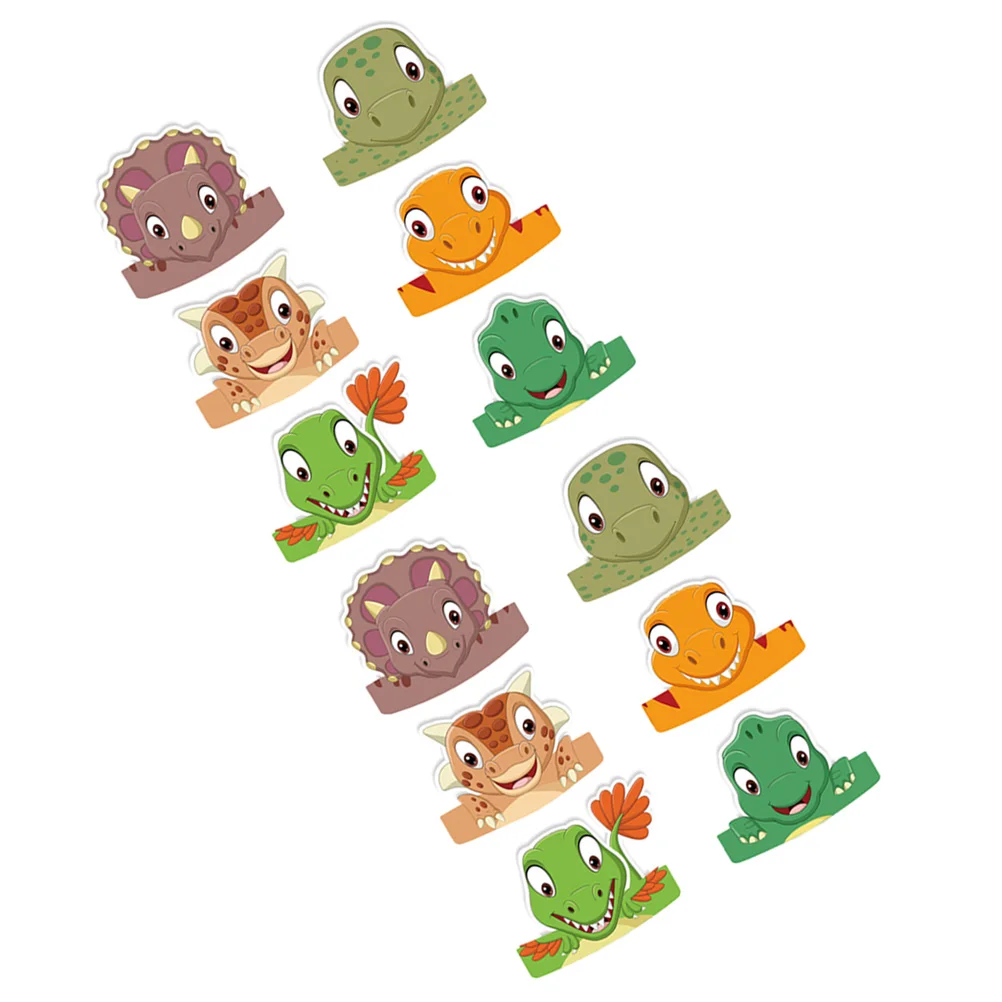 12pcs Dinosaur Paper Hat Birthday Headwear Kids Party Prop Lightweight Comfortable Bright Colors Festive Atmosphere Birthday 
12pcs Dinosaur Paper Hat Birthday Headwear Kids Party Prop Lightweight Comfortable Bright Colors Festive Atmosphere Birthday