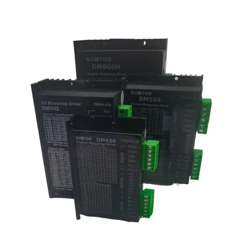 2 шт. DM542 2-фазный драйвер шагового двигателя для Nema 23 шаговый двигатель DM556 DM860H для 57 86 шаговый двигатель SUMTOR
2 шт. DM542 2-фазный драйвер шагового двигателя для Nema 23 шаговый двигатель DM556 DM860H для 57 86 шаговый двигатель SUMTOR