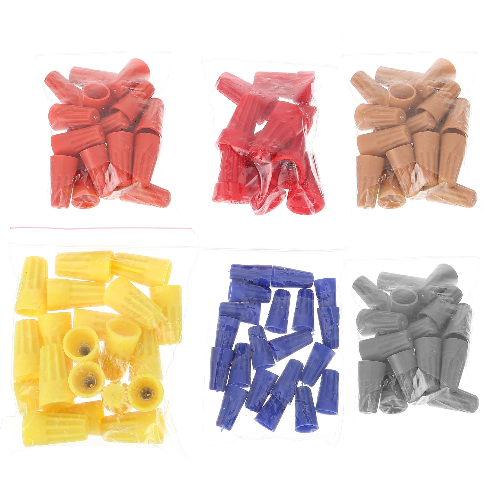 70pcs Waterproof Terminal Cap Flame retardant Wire Connector Insulated Reusable Electrical Equipment Household Wiring 
70pcs Waterproof Terminal Cap Flame retardant Wire Connector Insulated Reusable Electrical Equipment Household Wiring