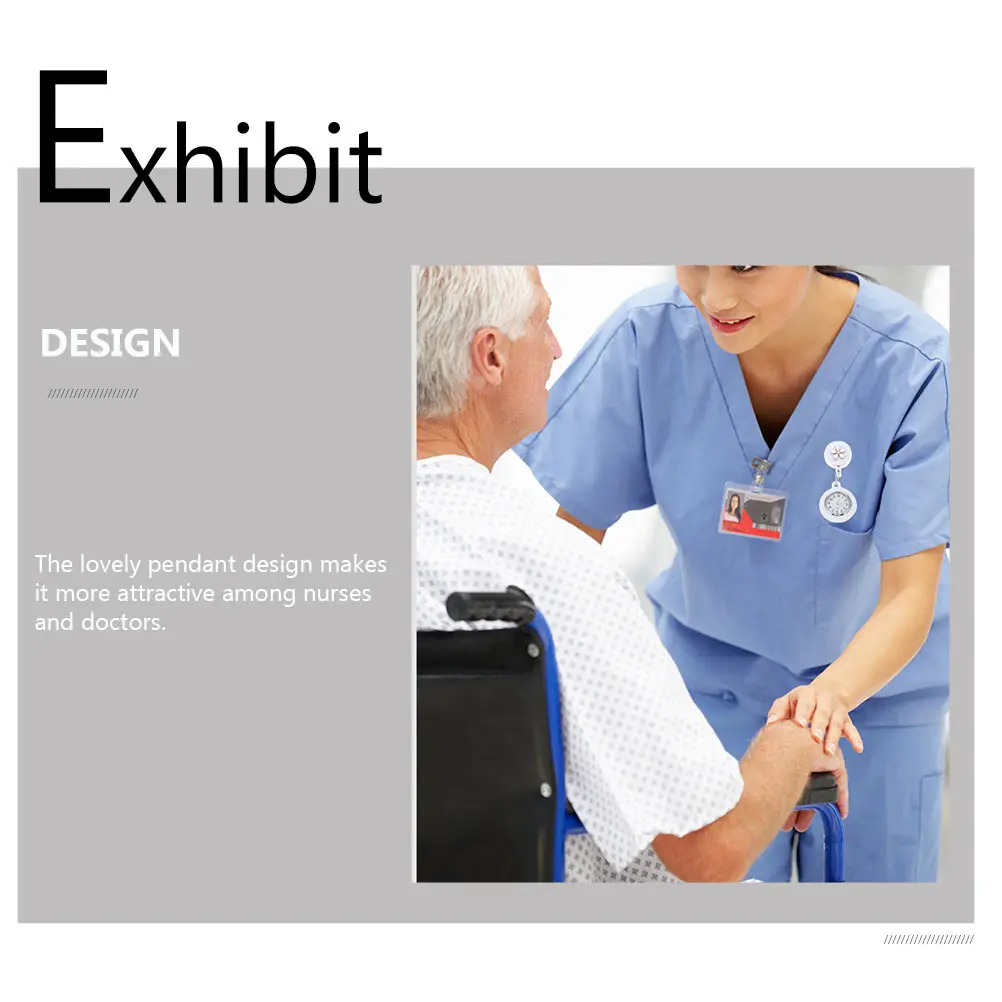 3pcs Nurse Doctor Retractable Pocket Watches Badge Brooch Women Chest Hanging Watches Adjustable Clip On Decorative Large Screen
3pcs Nurse Doctor Retractable Pocket Watches Badge Brooch Women Chest Hanging Watches Adjustable Clip On Decorative Large Screen