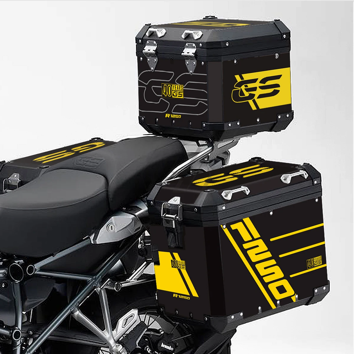 Motorcycle Aluminum Box Pannier Case Stickers For BMW R1250GS Adventure R1200GS 40 YEAR GS ADV GSA 2019 2020 2021 2022 2023
Motorcycle Aluminum Box Pannier Case Stickers For BMW R1250GS Adventure R1200GS 40 YEAR GS ADV GSA 2019 2020 2021 2022 2023