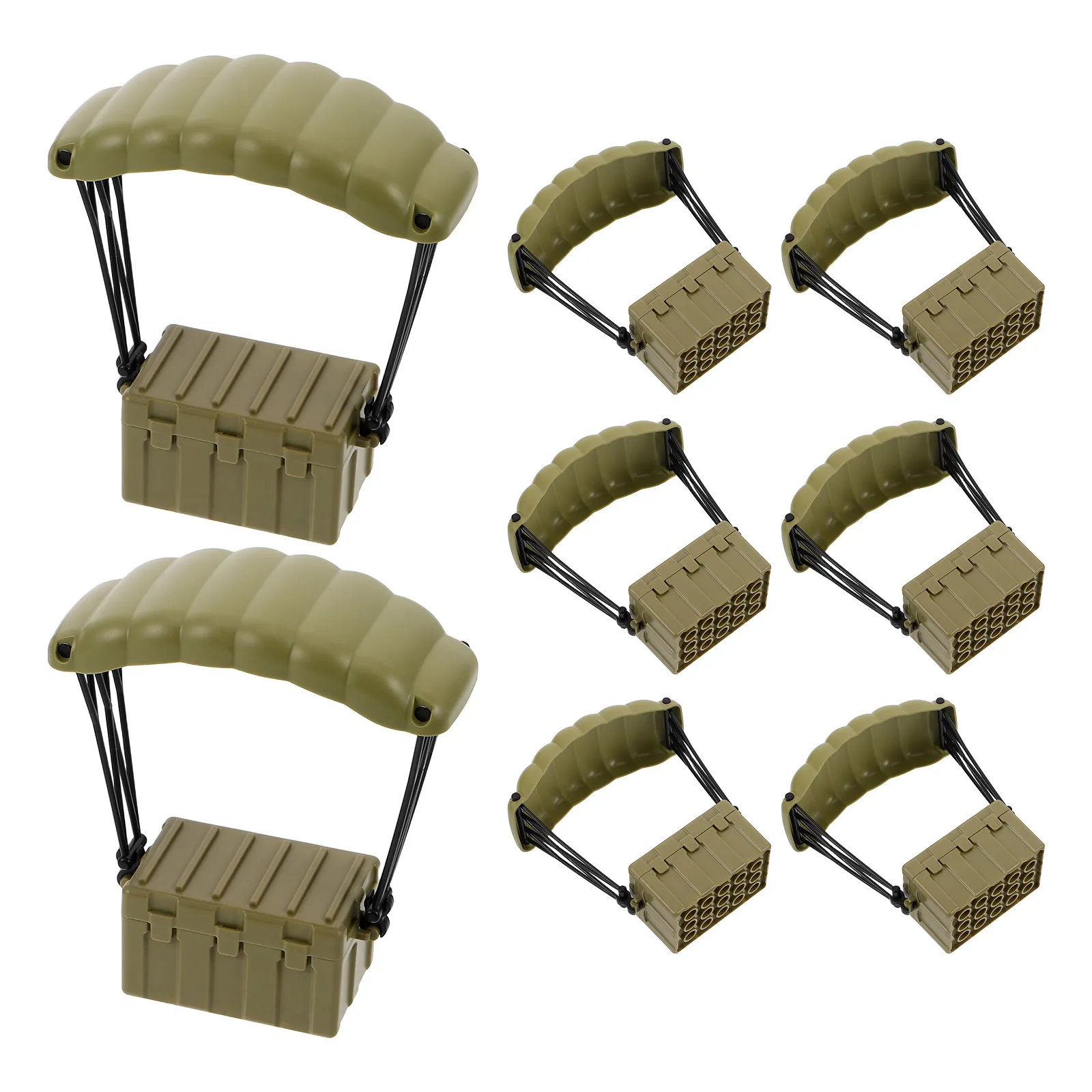 8Pcs Military Block Accessories Utility Crates Complete Army Supply Box for Brick Scenes Mini Figure Cargo Container Diorama
8Pcs Military Block Accessories Utility Crates Complete Army Supply Box for Brick Scenes Mini Figure Cargo Container Diorama