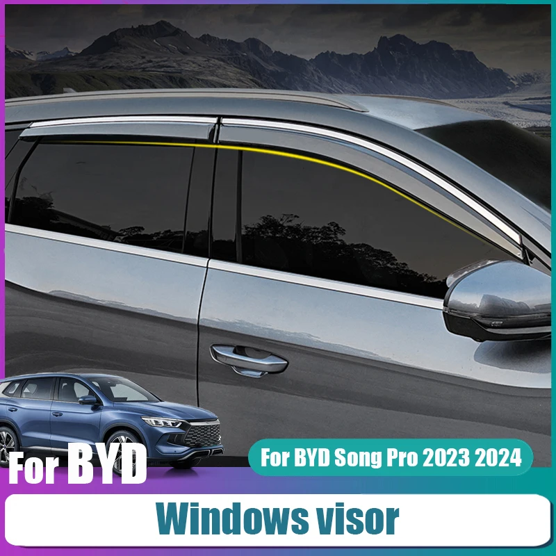 Для BYD Song Pro 2023 2024, оконный козырек автомобиля, декоративная полоса, яркая полоса, водонепроницаемая, модификация внешнего вида автомобиля
Для BYD Song Pro 2023 2024, оконный козырек автомобиля, декоративная полоса, яркая полоса, водонепроницаемая, модификация внешнего вида автомобиля