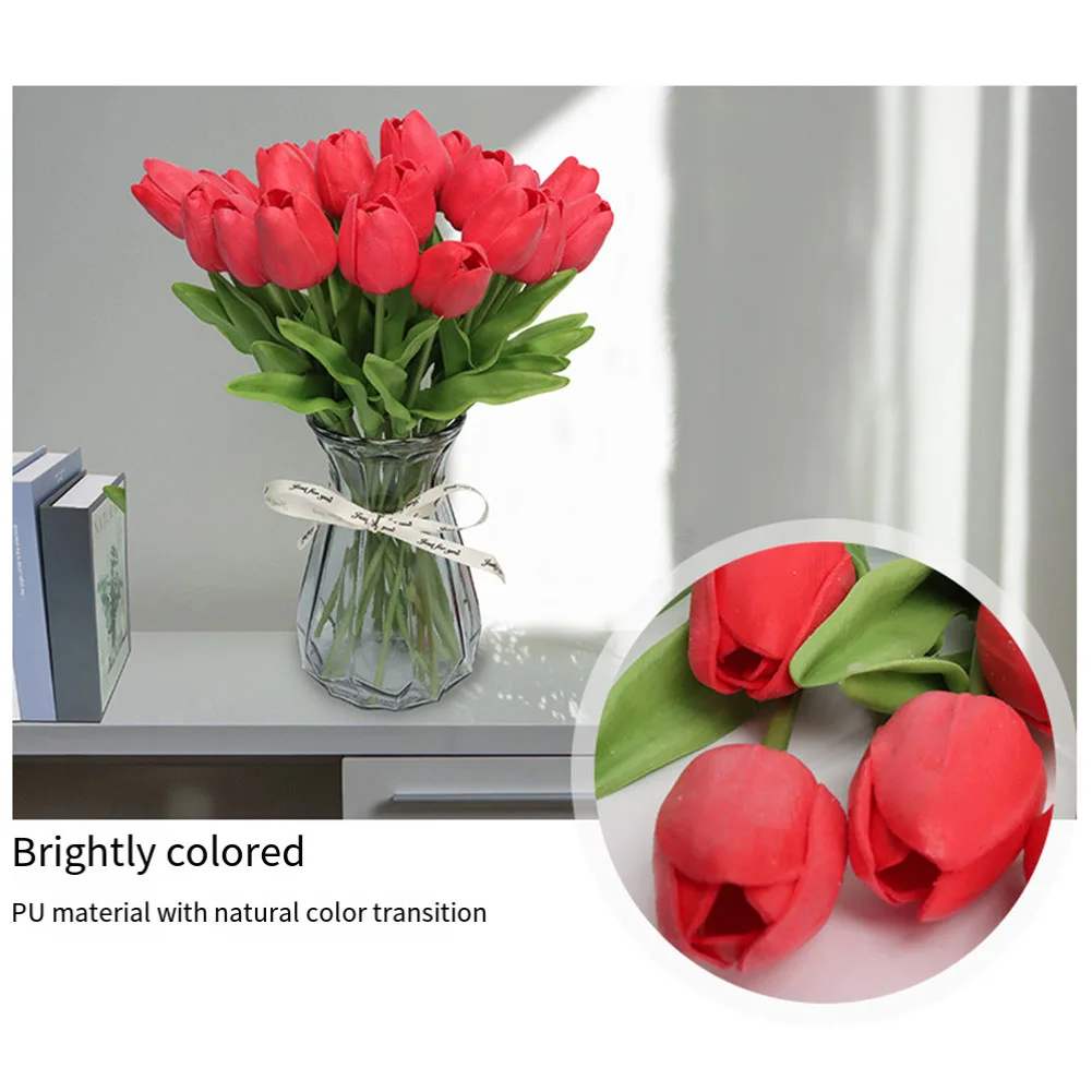 Ceremonies Artificial Flowers Fake Tulips Environmentally Friendly Handcrafted Without Burrs Long-lasting Freshness For Bedrooms
Ceremonies Artificial Flowers Fake Tulips Environmentally Friendly Handcrafted Without Burrs Long-lasting Freshness For Bedrooms