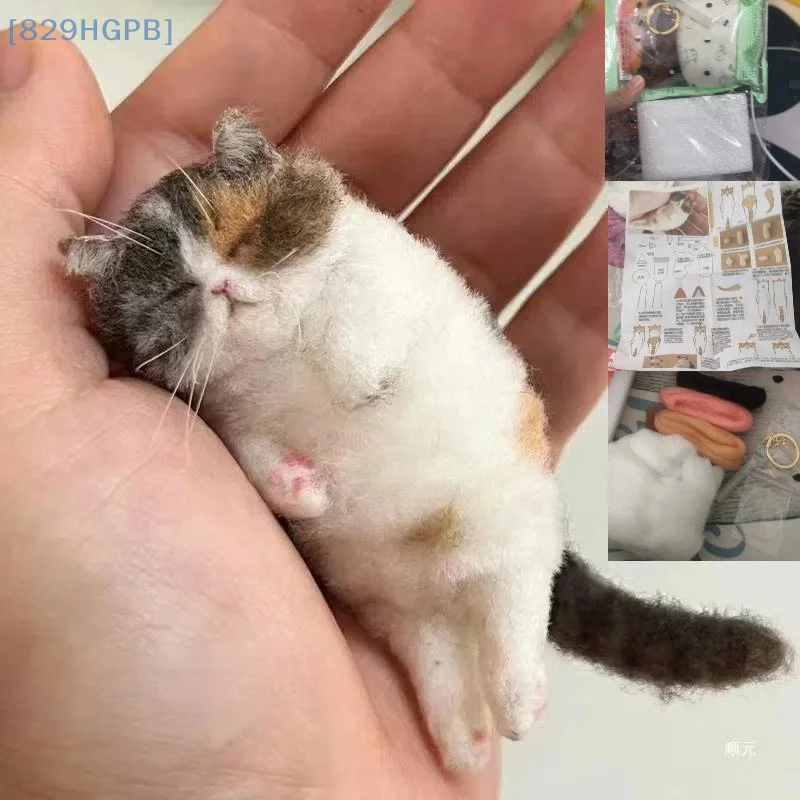 Овечий фетр Poke Cat, материал ручной работы, сумка для начинающих, шерстяная игла «сделай сам», имитация валяния, креативные подарки с животными
Овечий фетр Poke Cat, материал ручной работы, сумка для начинающих, шерстяная игла «сделай сам», имитация валяния, креативные подарки с животными