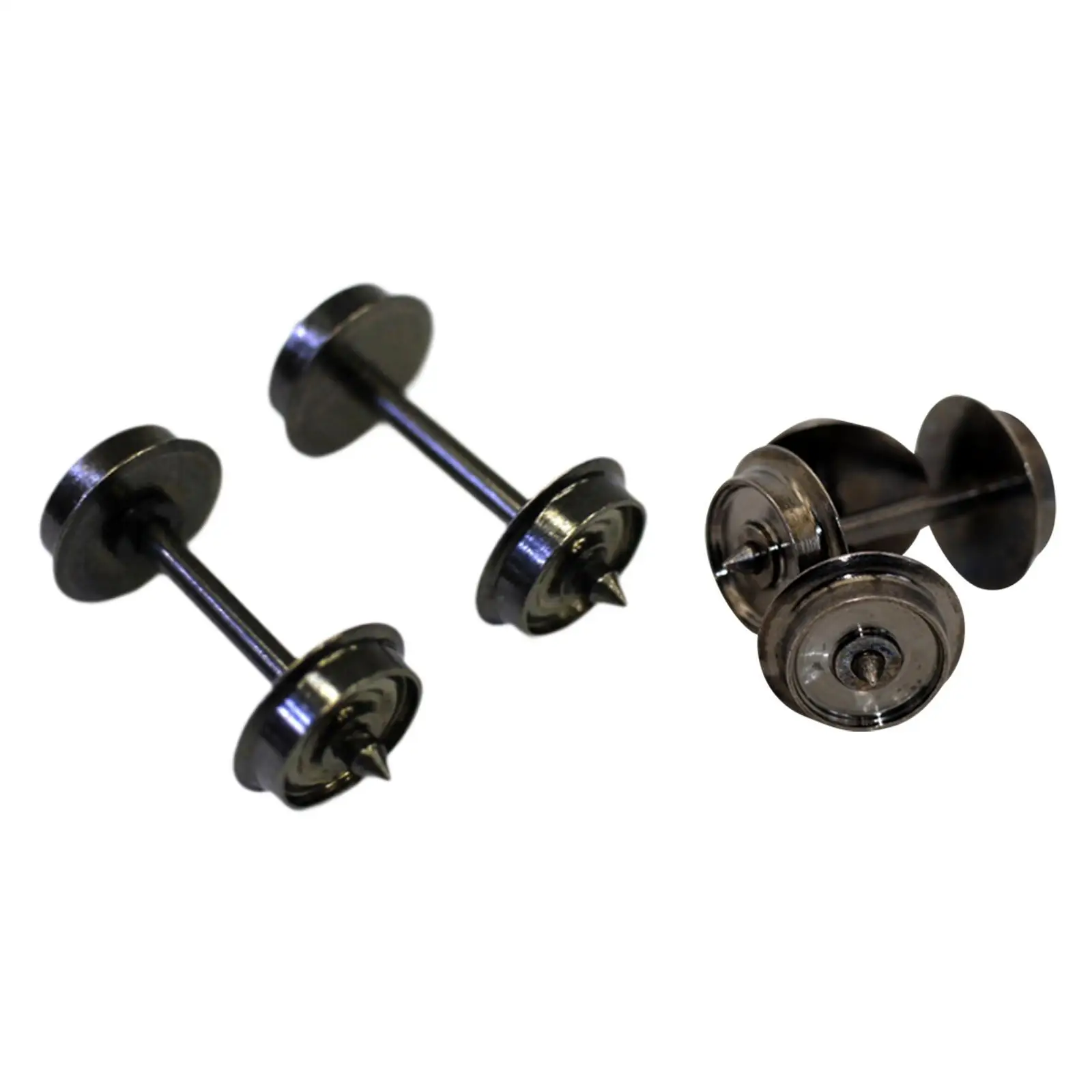 2Pcs Metal DC Wheels Metal Wheels Professional High Strength Replacement HO Scale Wheel Metal Axles, for 1:87 Model Train DIY
2Pcs Metal DC Wheels Metal Wheels Professional High Strength Replacement HO Scale Wheel Metal Axles, for 1:87 Model Train DIY