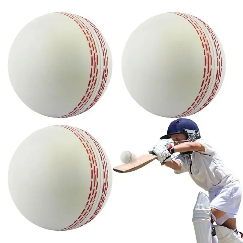 3pcs Sports Cricket Ball PU Training Balls Sports Wind Swinging Bouncing Cricket Balls For Practice Portable Training
3pcs Sports Cricket Ball PU Training Balls Sports Wind Swinging Bouncing Cricket Balls For Practice Portable Training
