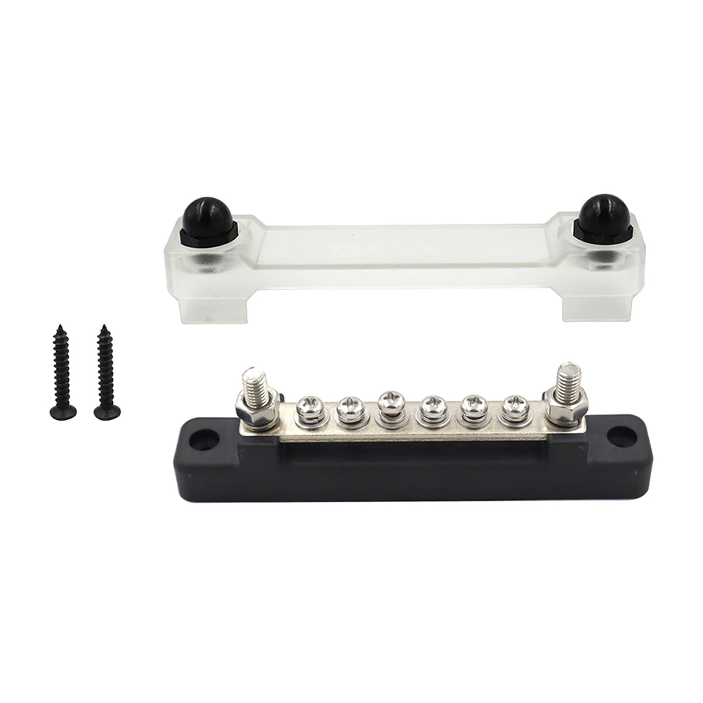 Universal Power Distribution Terminal Block with Transparent Cover Terminal Block for Automotive Car Marine Boat Power System
Universal Power Distribution Terminal Block with Transparent Cover Terminal Block for Automotive Car Marine Boat Power System