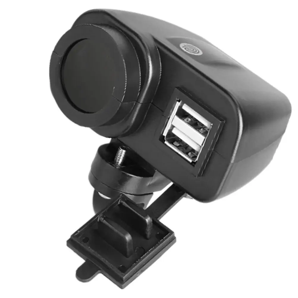 1Pcs Motorcycle Phone Charger 12V 24V Dual Port Fast Charging Time Display USB Power Adapter Portable Waterproof for Handlebar
1Pcs Motorcycle Phone Charger 12V 24V Dual Port Fast Charging Time Display USB Power Adapter Portable Waterproof for Handlebar