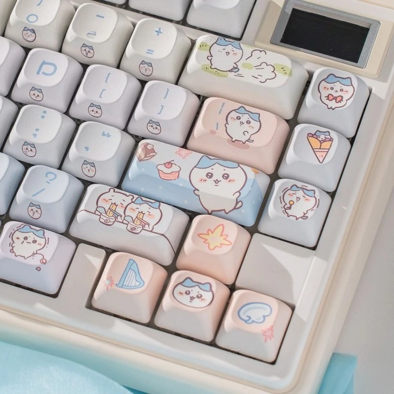 Chiikawa Usagi Theme Mechanical Keyboard PC Accessories Keycaps Set MOC Height PBT Material Rounded Keycaps Sublimation Design
Chiikawa Usagi Theme Mechanical Keyboard PC Accessories Keycaps Set MOC Height PBT Material Rounded Keycaps Sublimation Design