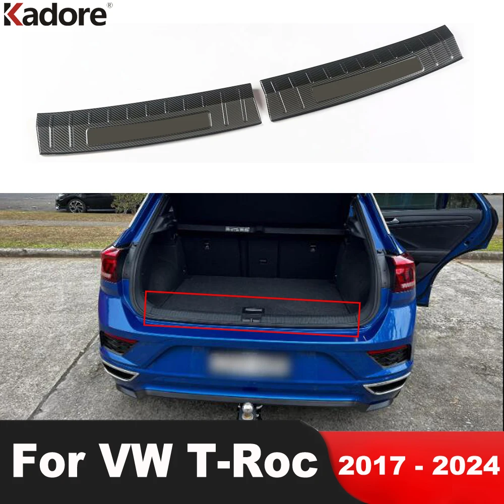 For Volkswagen VW T-Roc TROC 2017-2023 2024 Steel Car Rear Trunk Bumper Cover Trims Tailgate Door Sill Plate Guard Accessories
For Volkswagen VW T-Roc TROC 2017-2023 2024 Steel Car Rear Trunk Bumper Cover Trims Tailgate Door Sill Plate Guard Accessories