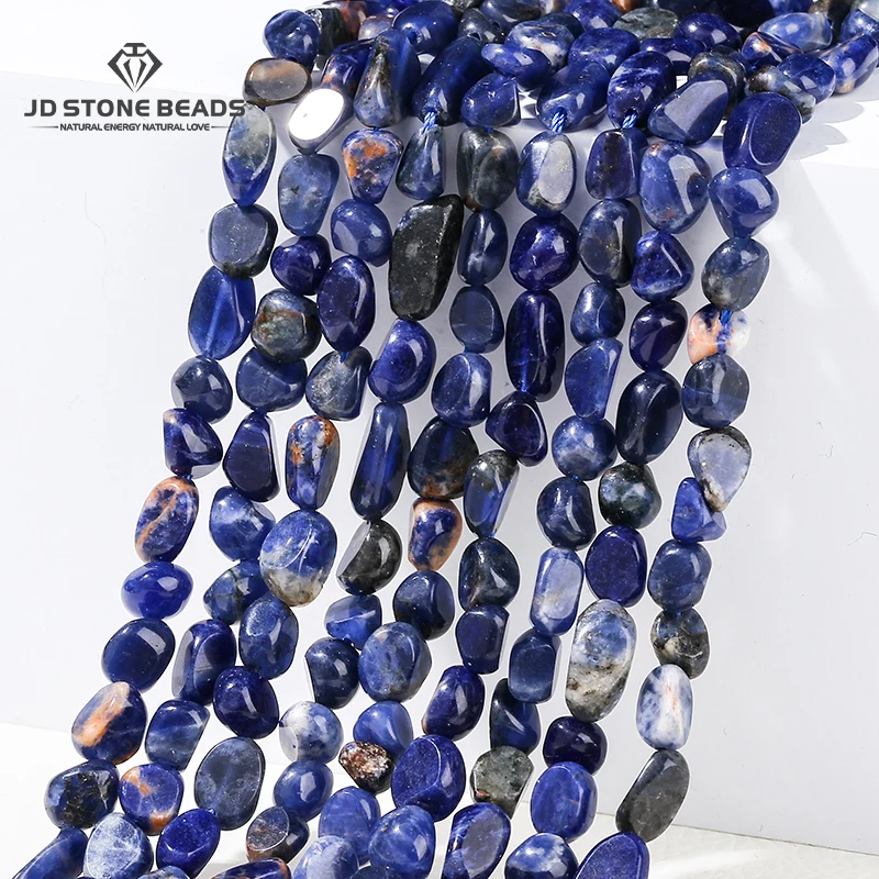 6-8mm Natural Stone Blue Sodalite Irregular Beads Loose Spacer Minerals Bead for Jewelry Making Diy Necklace Bracelet 15 Inch
6-8mm Natural Stone Blue Sodalite Irregular Beads Loose Spacer Minerals Bead for Jewelry Making Diy Necklace Bracelet 15 Inch