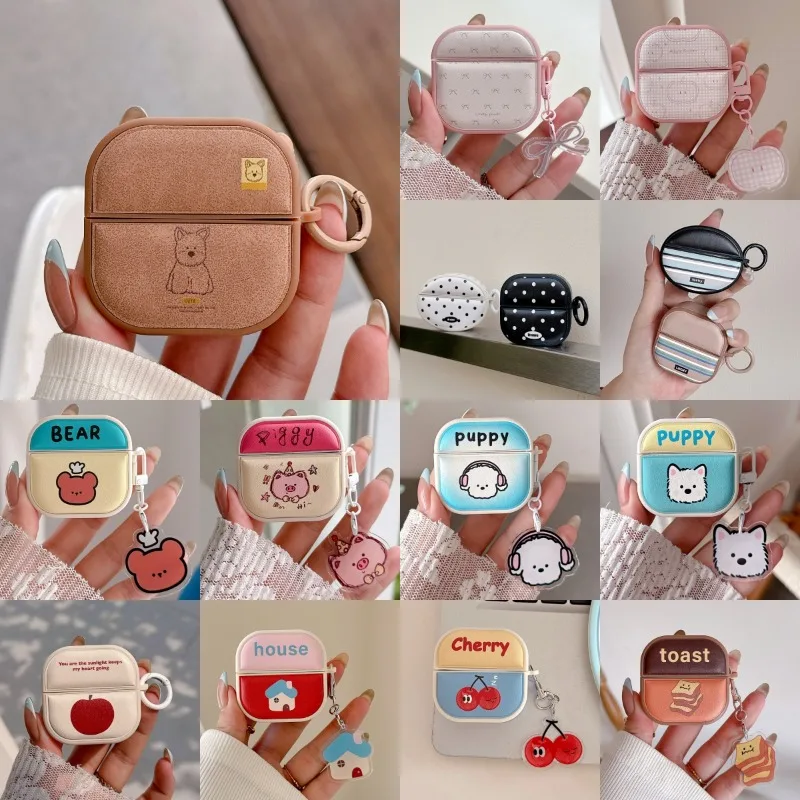 For Huawei FreeClip 2 Freebuds 7i 6i 5i 4e Pro 3 Pro4 SE2 SE3 SE4 Ins Cute Puppy Bear Pu Leather Headphone Case Pendant Cover
For Huawei FreeClip 2 Freebuds 7i 6i 5i 4e Pro 3 Pro4 SE2 SE3 SE4 Ins Cute Puppy Bear Pu Leather Headphone Case Pendant Cover