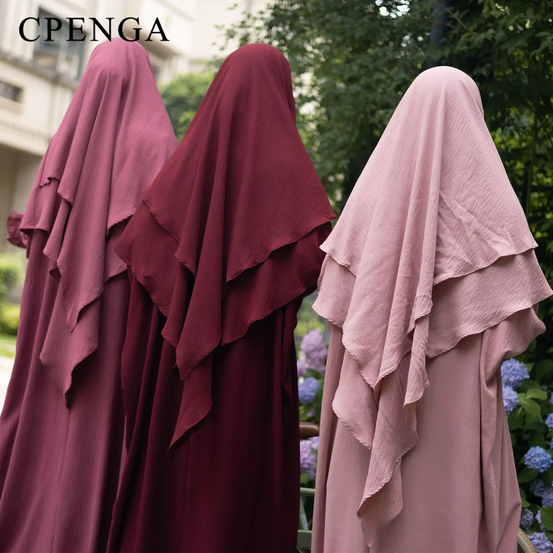 Two Layers Long Khimar Hijab for Muslim Women Prayer Garment Headcover Headscarf with Niqab Islamic Cap Ramadan Eid Headdress
Two Layers Long Khimar Hijab for Muslim Women Prayer Garment Headcover Headscarf with Niqab Islamic Cap Ramadan Eid Headdress