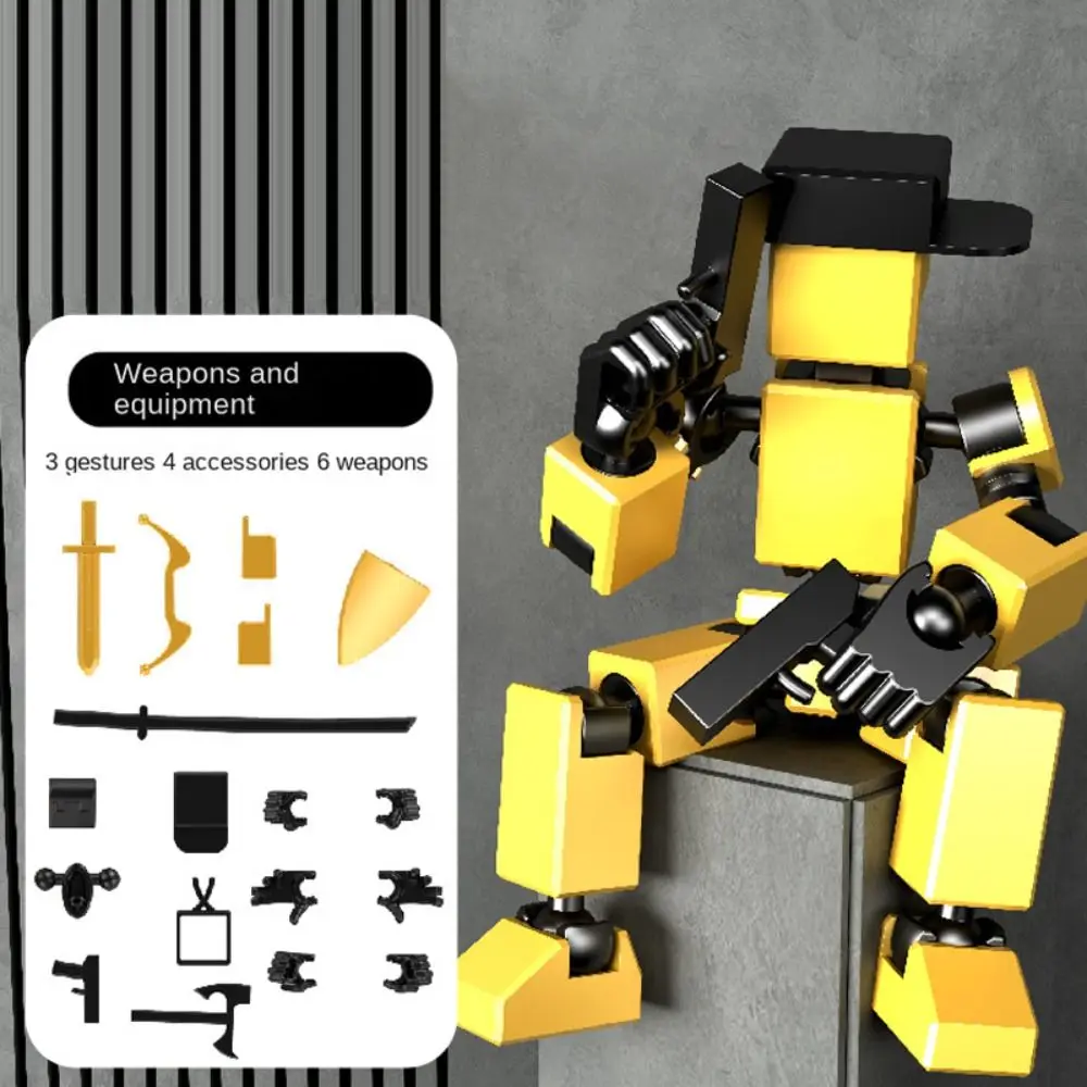 Multi-Jointed Multi Joint Movable Model Movable Robot Model 3D Printed Mannequin Novelty Action Figure Shapeshift Robot
Multi-Jointed Multi Joint Movable Model Movable Robot Model 3D Printed Mannequin Novelty Action Figure Shapeshift Robot