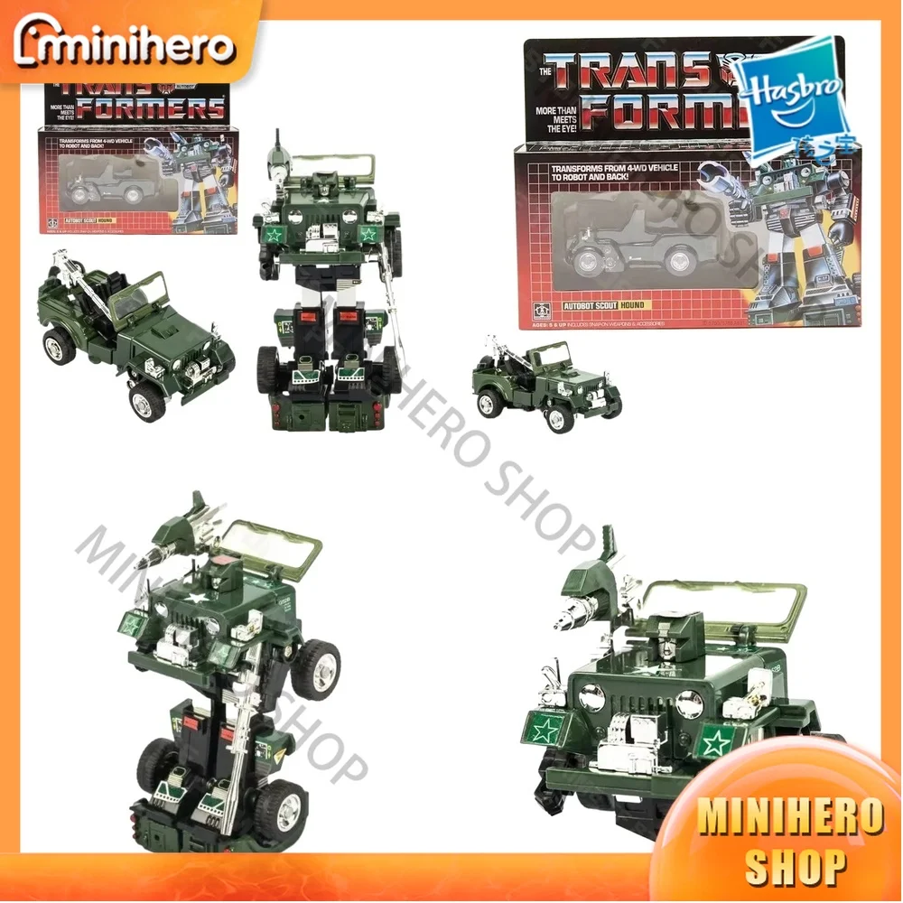 In Stock Original Hasbro Transformers G1 1984 Autobot Scout Hound Super Action Figure Articulated Collectible Model for Adult
In Stock Original Hasbro Transformers G1 1984 Autobot Scout Hound Super Action Figure Articulated Collectible Model for Adult