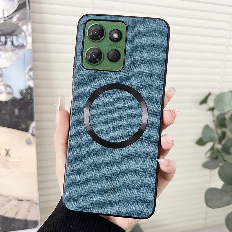 Для Motorola Edge 60 Fusion Magsafe Чехол для магнитной зарядки Деловая ткань Задняя оболочка Moto Edge 40 50 Fundas Moto Edge 60S
Для Motorola Edge 60 Fusion Magsafe Чехол для магнитной зарядки Деловая ткань Задняя оболочка Moto Edge 40 50 Fundas Moto Edge 60S