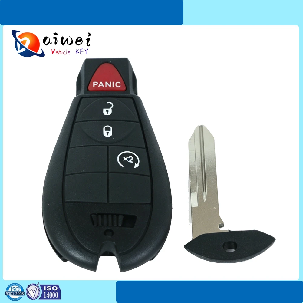 Non-Smart Remote Key Fob 433.92MHz D System For Fiat 500 Keyless Entry Control Car Key Replacement High Compatibility