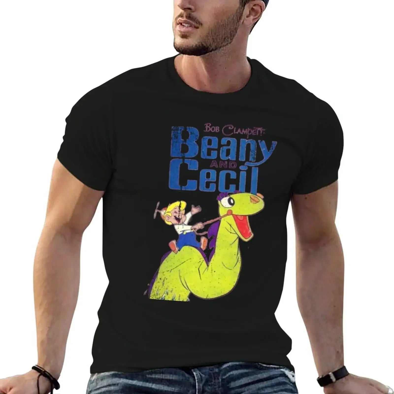 Beanie, Vintage, Distressed Beany and Cecil Classic T-Shirt vintage t shirts heavyweights funny t shirts for men
Beanie, Vintage, Distressed Beany and Cecil Classic T-Shirt vintage t shirts heavyweights funny t shirts for men