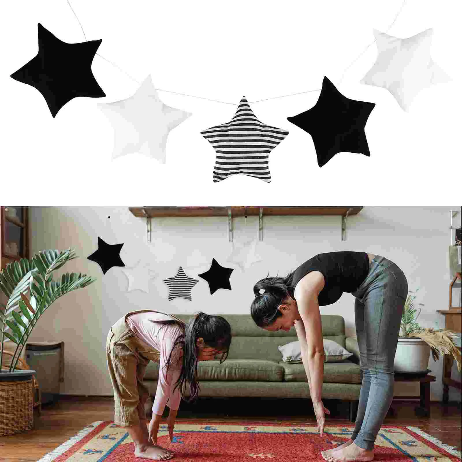 Flashing Star String Ornament Bride Christmas Decoration Banner Cotton Mobiles Stars Hanging Pendents
Flashing Star String Ornament Bride Christmas Decoration Banner Cotton Mobiles Stars Hanging Pendents