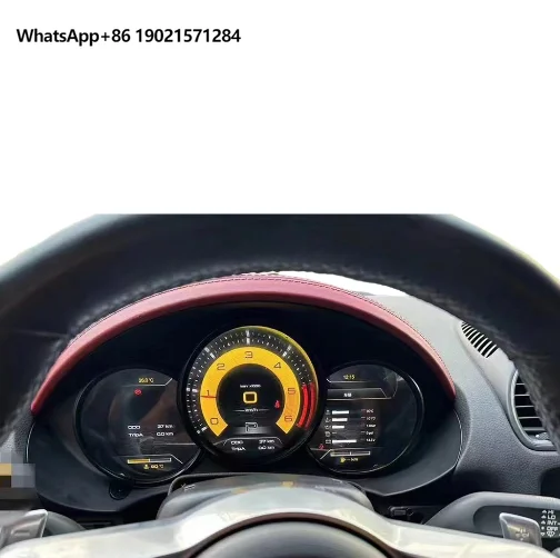 Автомобильный цифровой кластер для Porsche 718, ЖК-дисплей, приборная панель Plug and Play, ЖК-дисплей, одометр, автозапчасти, виртуальная цифровая кластерная кабина
Автомобильный цифровой кластер для Porsche 718, ЖК-дисплей, приборная панель Plug and Play, ЖК-дисплей, одометр, автозапчасти, виртуальная цифровая кластерная кабина