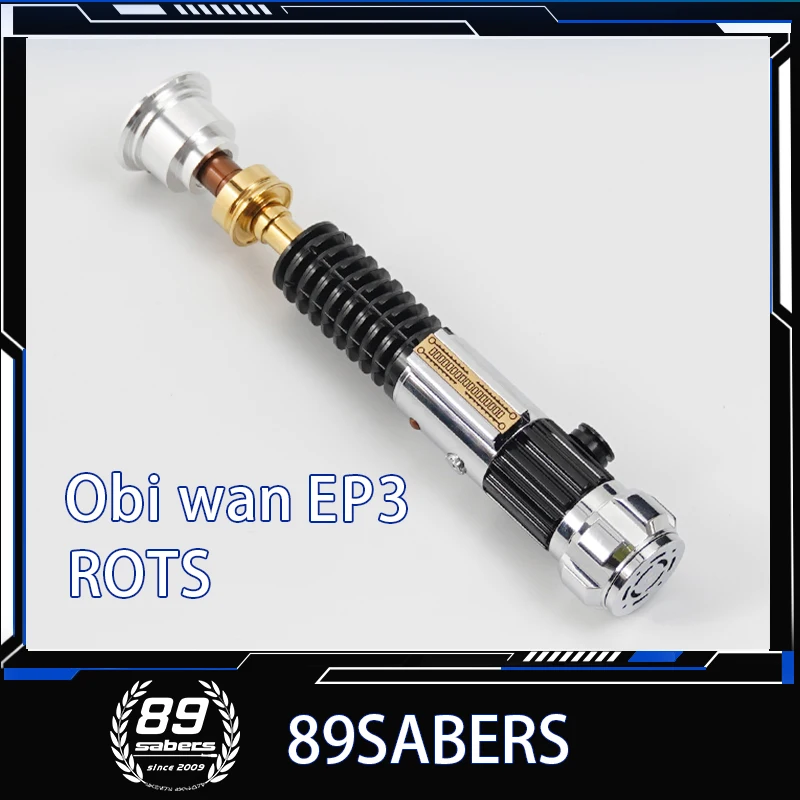 89SABERS Obi-Wan Kenobi ROTS EP3, цельнометаллический материал, реквизит для фильмов для повторной печати размеров 1:1, с 19 комплектами звуковых шрифтов и световых эффектов.
89SABERS Obi-Wan Kenobi ROTS EP3, цельнометаллический материал, реквизит для фильмов для повторной печати размеров 1:1, с 19 комплектами звуковых шрифтов и световых эффектов.