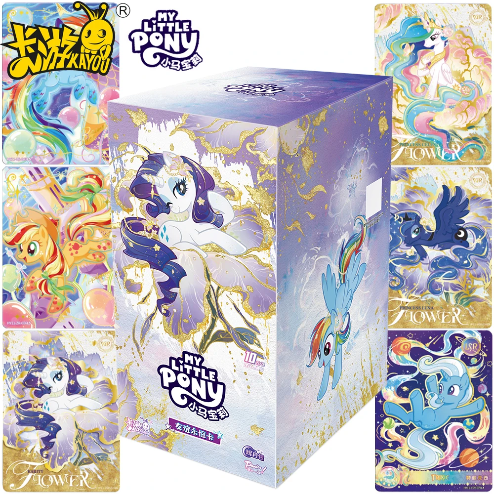 KAYOU Genuine My Little Pony Collection Card Twilight Sparkle Friendship Eternal Exquisite Character Card Boy Girl Hobbies Gifts
KAYOU Genuine My Little Pony Collection Card Twilight Sparkle Friendship Eternal Exquisite Character Card Boy Girl Hobbies Gifts