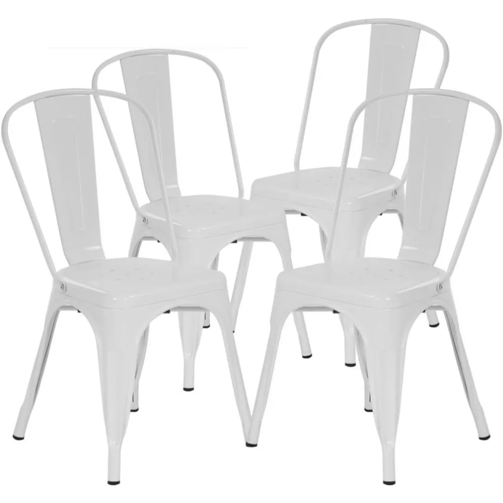 Metal Dining Chairs Set of 4 Outdoor Indoor Restaurant Cafe Tolix Bistro Kitchen Farmhouse Chairs with Back
Metal Dining Chairs Set of 4 Outdoor Indoor Restaurant Cafe Tolix Bistro Kitchen Farmhouse Chairs with Back