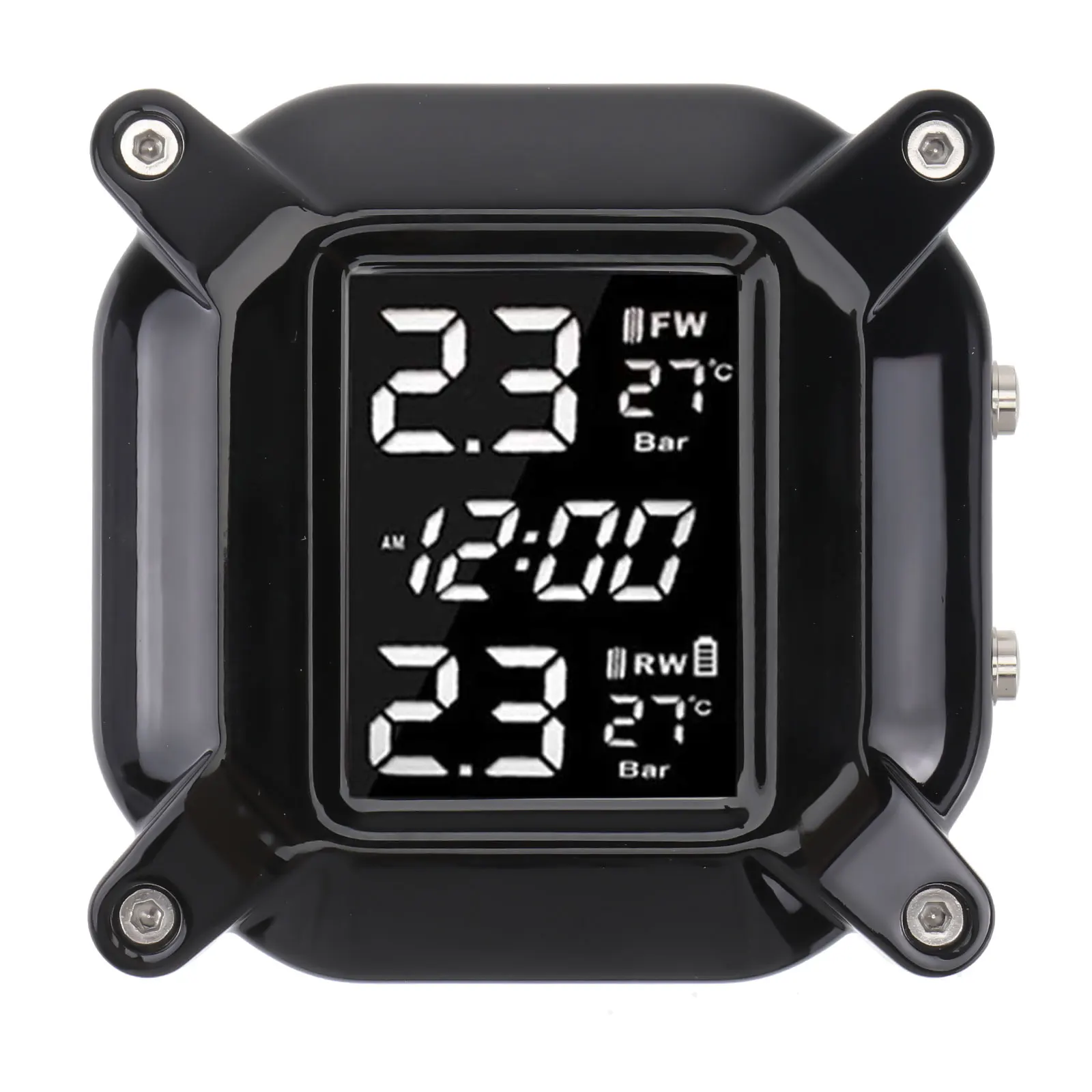 Tire Pressure Monitor Detecting Device Sensor for Car Motorbike Real Time Data Durable Practical Gadgets Vehicle
Tire Pressure Monitor Detecting Device Sensor for Car Motorbike Real Time Data Durable Practical Gadgets Vehicle