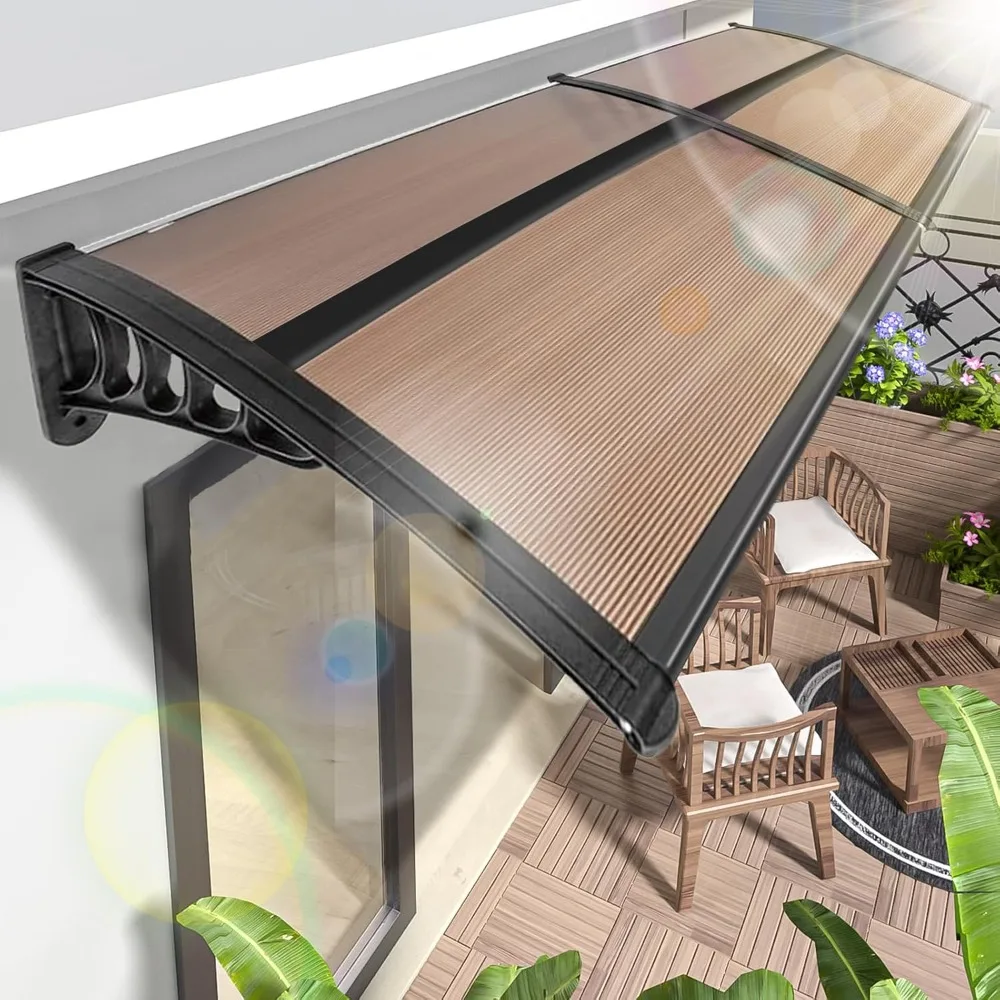 40"x48" Window Awning Door Canopy for Patio, Door Awnings Exterior Rain and Snow with Aluminum Bar, Awning for Patio Easy to Ins
40"x48" Window Awning Door Canopy for Patio, Door Awnings Exterior Rain and Snow with Aluminum Bar, Awning for Patio Easy to Ins