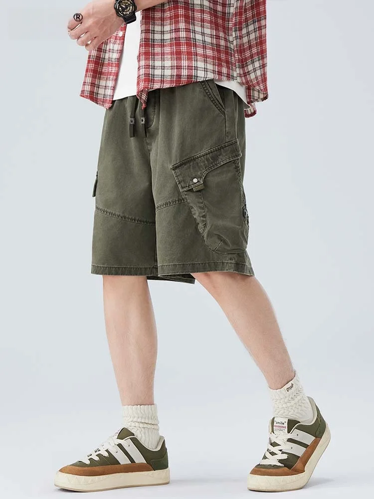 Мужские летние шорты из чистого хлопка в американском ретро-стиле, модные спортивные пляжные брюки-капри, свободные прямые повседневные шорты
Мужские летние шорты из чистого хлопка в американском ретро-стиле, модные спортивные пляжные брюки-капри, свободные прямые повседневные шорты