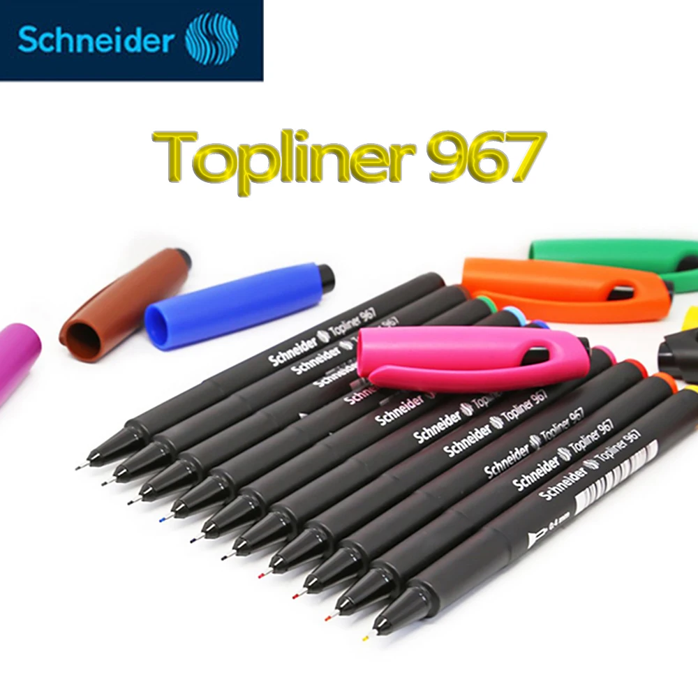 4 PCS/Lot Schneider 967 Needle Tube Fiber Pen Tip Hook Line Drawing Pen Durable Color Marker Painting Pen 0.4mm Stationery
4 PCS/Lot Schneider 967 Needle Tube Fiber Pen Tip Hook Line Drawing Pen Durable Color Marker Painting Pen 0.4mm Stationery