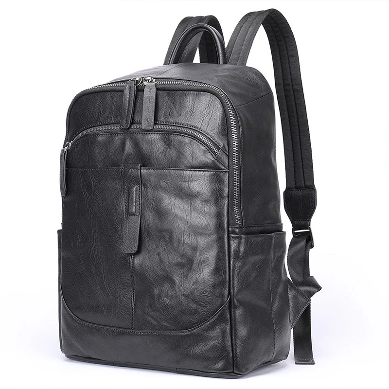 Nesitu Highend Vintage A4 Black Coffee Cowhide Top Grain Genuine Leather 14'' Laptop Women's Men Backpack Travel Bag M9197
Nesitu Highend Vintage A4 Black Coffee Cowhide Top Grain Genuine Leather 14'' Laptop Women's Men Backpack Travel Bag M9197