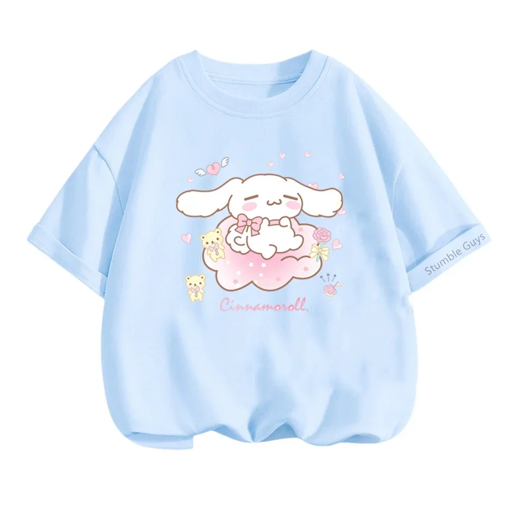 Детская футболка 2024, От 3 до 14 лет, милая футболка с принтом Cinnamoroll, модная уличная одежда, футболки большого размера, детские футболки, топы, одежда
Детская футболка 2024, От 3 до 14 лет, милая футболка с принтом Cinnamoroll, модная уличная одежда, футболки большого размера, детские футболки, топы, одежда