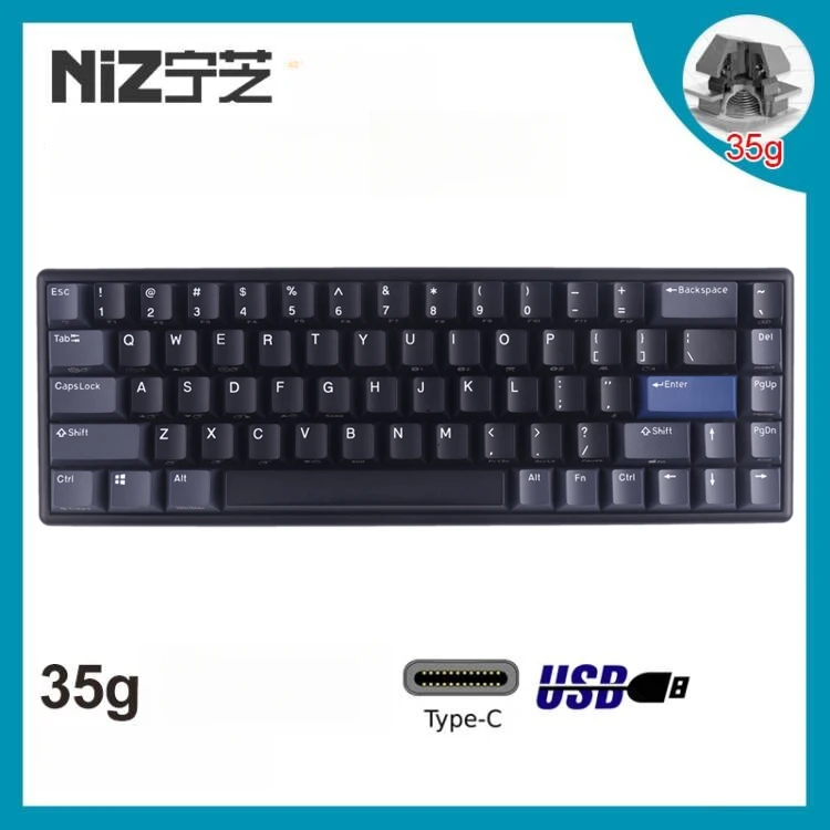 2025 New NIZ Black Atom68 pro capacitive 35g DRT NKRO programmable keyboard PBT Keycap MAC Gaming
2025 New NIZ Black Atom68 pro capacitive 35g DRT NKRO programmable keyboard PBT Keycap MAC Gaming