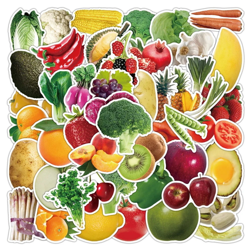 50PCS Trendy Green Fruits and Vegetables Personalized Graffiti Stickers Creative Waterproof Removable Refrigerator Skateboard G
50PCS Trendy Green Fruits and Vegetables Personalized Graffiti Stickers Creative Waterproof Removable Refrigerator Skateboard G