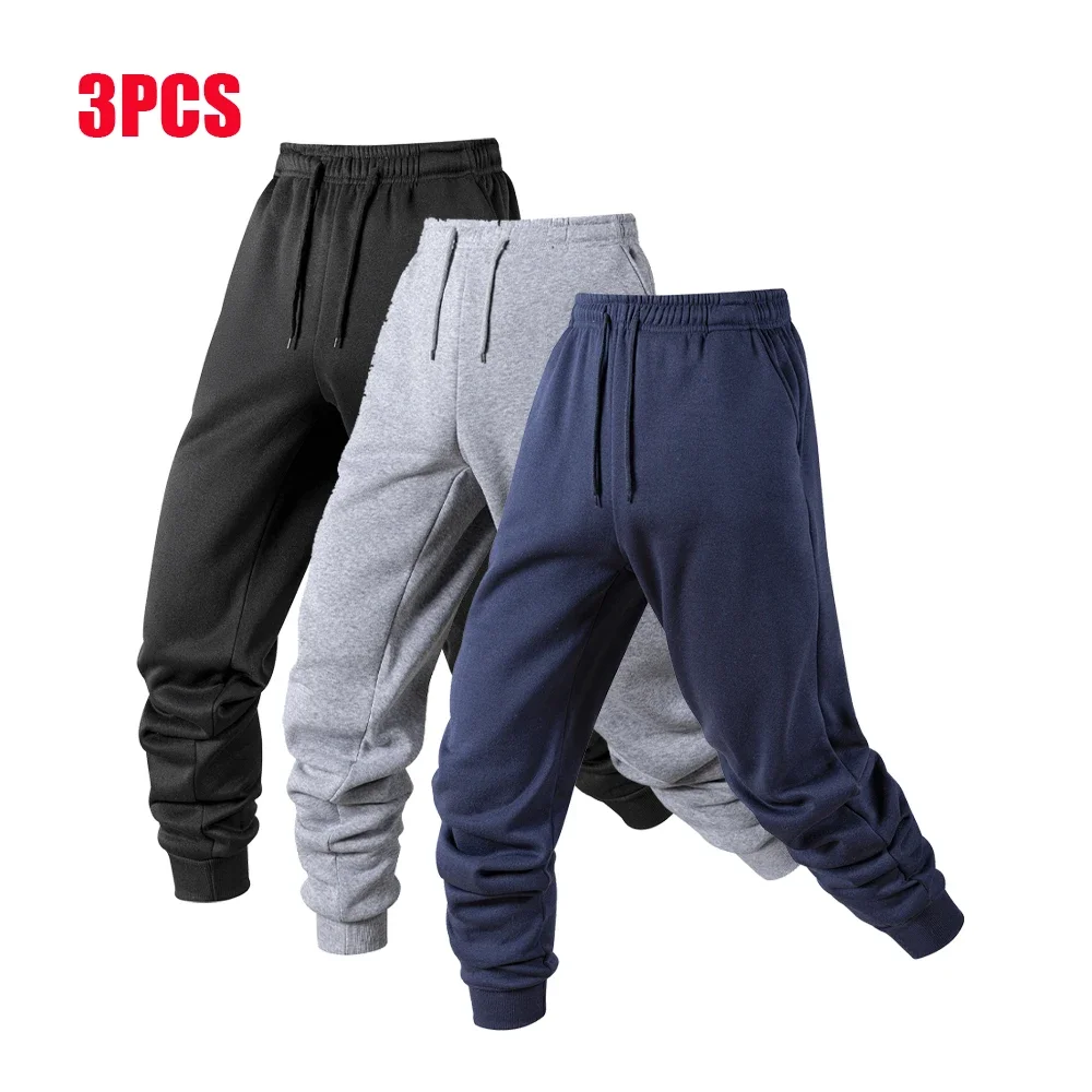 1/3 Pack Men's Warm Sports Pants Casual Sportswear Long Running Workout Jogger Sweatpants Male Comfortable Sport Trousers
1/3 Pack Men's Warm Sports Pants Casual Sportswear Long Running Workout Jogger Sweatpants Male Comfortable Sport Trousers