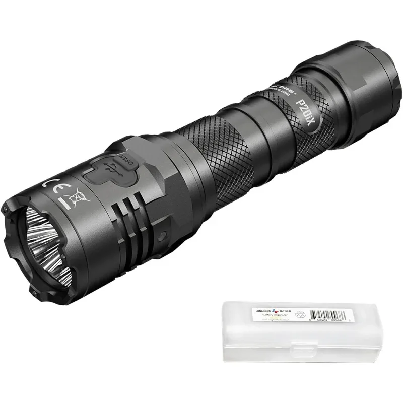 Тактический фонарик Nitecore P20iX, 4000 люмен, перезаряжаемый через USB-C, супер яркий, с органайзером LumenTac
Тактический фонарик Nitecore P20iX, 4000 люмен, перезаряжаемый через USB-C, супер яркий, с органайзером LumenTac