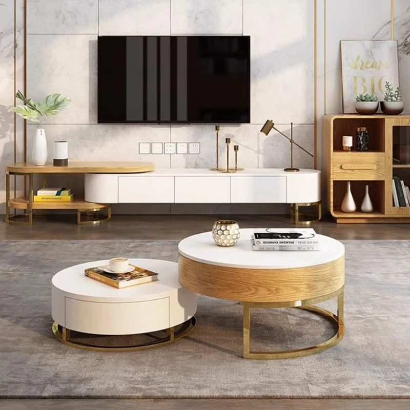 Storage Luxury Coffee Table Trau Nordic White Design Wood Side Table Living Room Round Couchtisch Wohnzimmer Salon Furniture
Storage Luxury Coffee Table Trau Nordic White Design Wood Side Table Living Room Round Couchtisch Wohnzimmer Salon Furniture