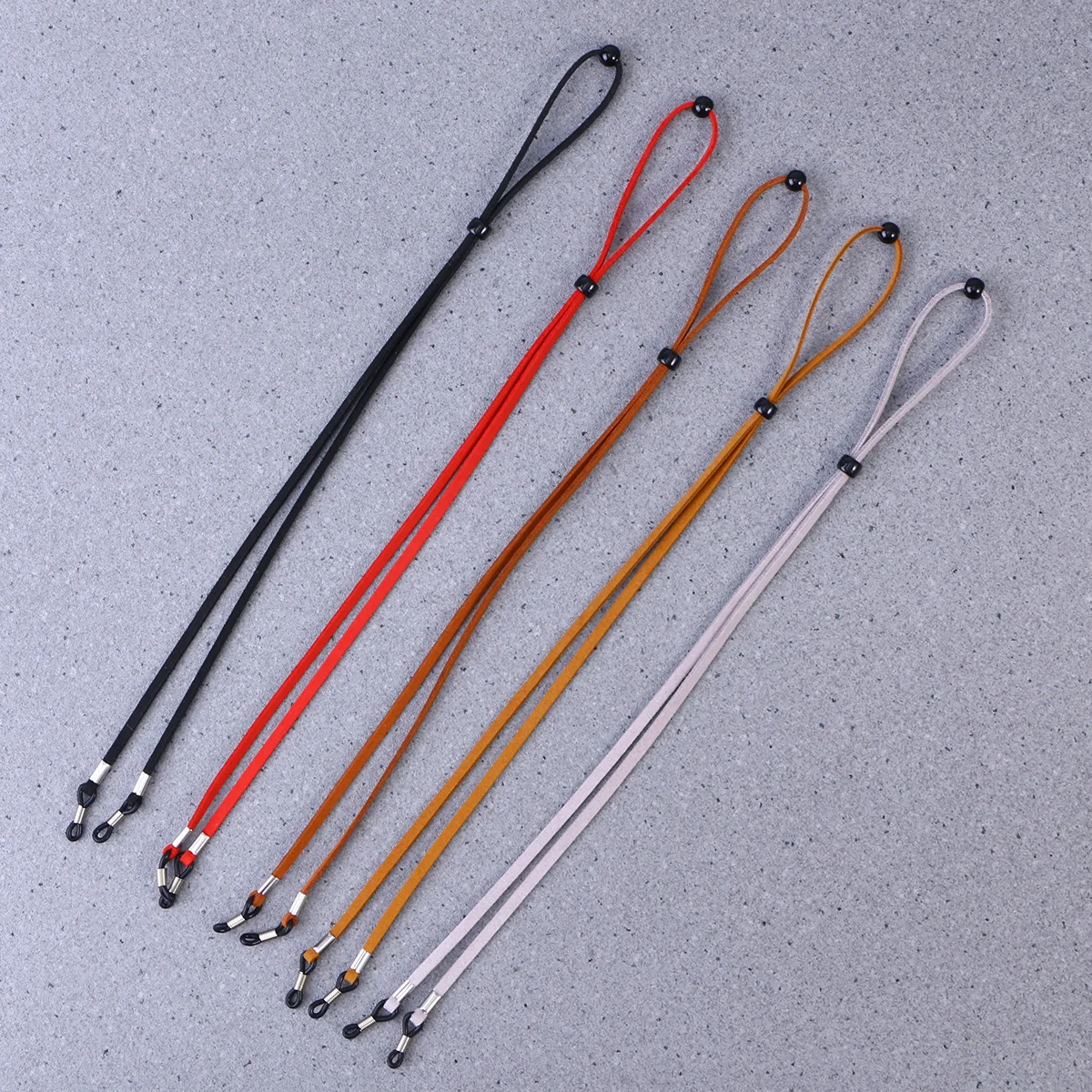 5Pcs Anti-Slip Eyeglasses Strap Adjustable Metal Coil Glasses Holder for Sunglasses Reading Eyewear Retainer Cord with Cloth Bag
5Pcs Anti-Slip Eyeglasses Strap Adjustable Metal Coil Glasses Holder for Sunglasses Reading Eyewear Retainer Cord with Cloth Bag