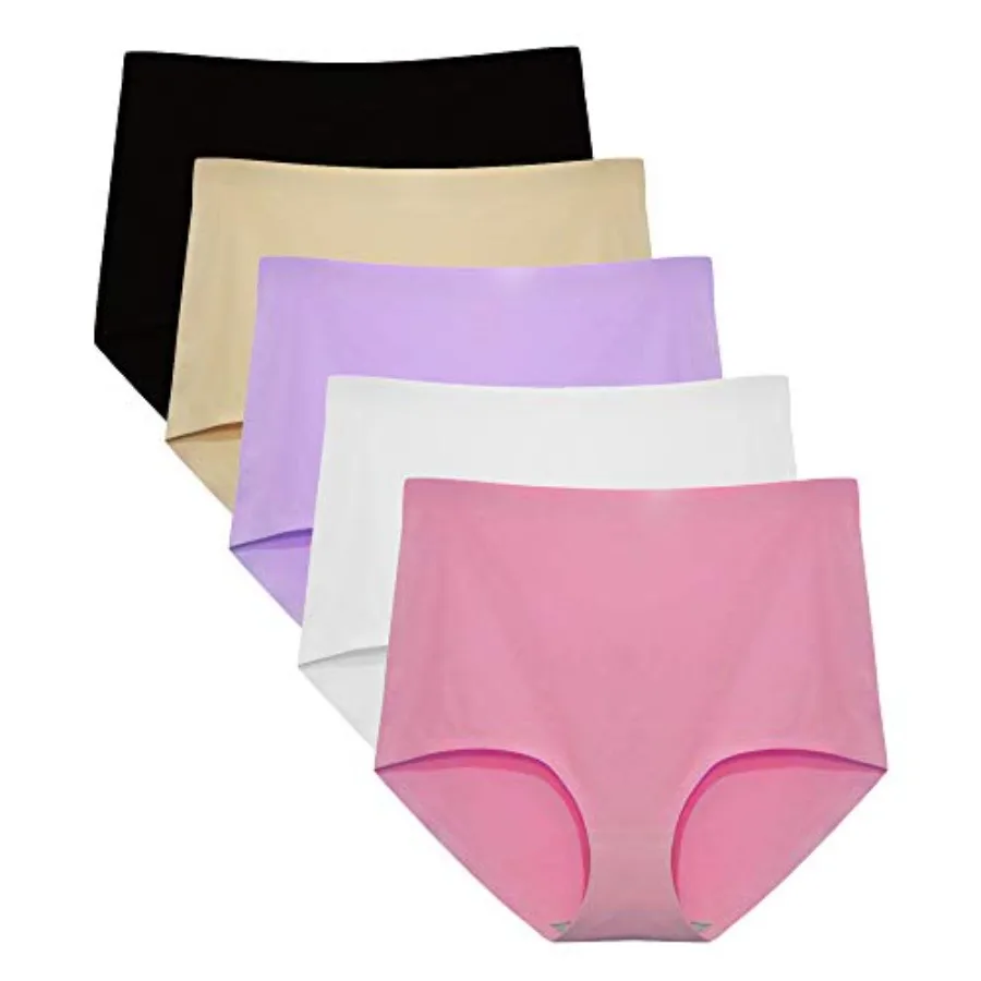 FallSweet Show High Waist Briefs Underwear for Women Seamless Panties Multi Pack
FallSweet Show High Waist Briefs Underwear for Women Seamless Panties Multi Pack