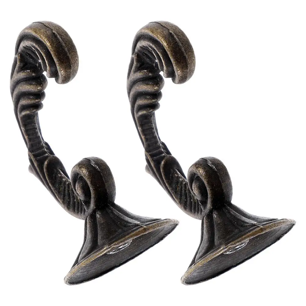 2 Pcs Zinc Alloy Wall Vintage Coat Hooks for Clothes Bags Towels Multipurpose Door Hooks Bathrooms Decorative Hook
2 Pcs Zinc Alloy Wall Vintage Coat Hooks for Clothes Bags Towels Multipurpose Door Hooks Bathrooms Decorative Hook