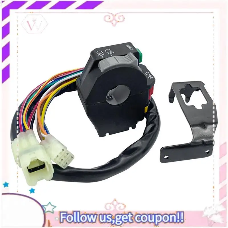 Portable For Can Am 06-15 Outlander Renegade 500 650 800 1000 Start/Stop Switch Handlebar Control Switch Headlight 703500920
Portable For Can Am 06-15 Outlander Renegade 500 650 800 1000 Start/Stop Switch Handlebar Control Switch Headlight 703500920