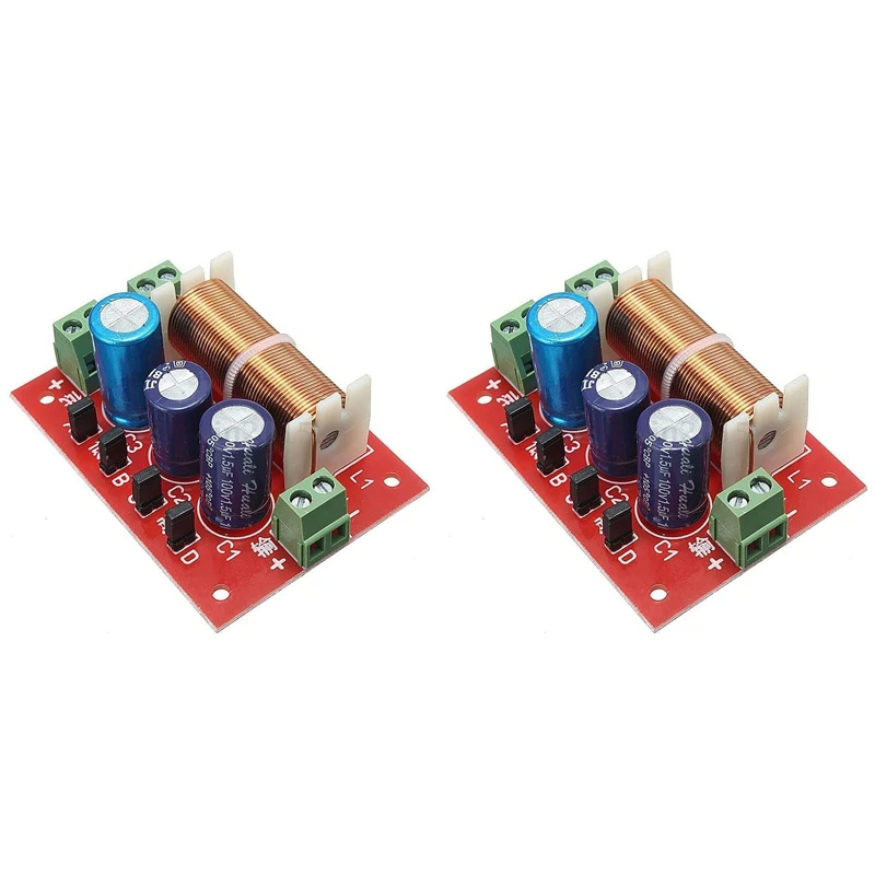 2X 400 Вт кроссовер для динамиков, 2-полосный делитель частоты High-Low 4-16 Ом для динамика
2X 400 Вт кроссовер для динамиков, 2-полосный делитель частоты High-Low 4-16 Ом для динамика