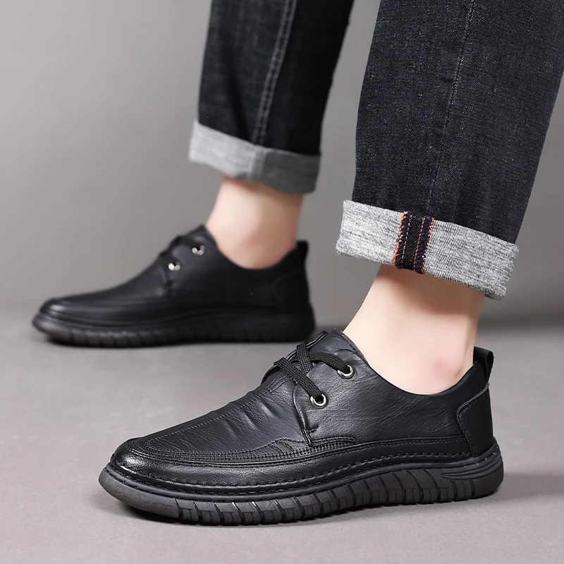 Retro Penny Loafer Genuine Cow Leather Classic Shoes Sewing Comfortable Men Casual Slip-on Club Party Shoe Spring Summer
Retro Penny Loafer Genuine Cow Leather Classic Shoes Sewing Comfortable Men Casual Slip-on Club Party Shoe Spring Summer