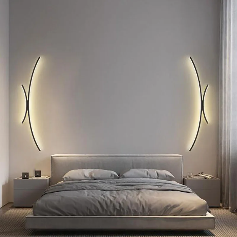 Minimalist long LED Wall Lamp Lights For Bedroom Bedside Living Room Bar Grille Sofa Lobby TV Background Lighting Decoration
Minimalist long LED Wall Lamp Lights For Bedroom Bedside Living Room Bar Grille Sofa Lobby TV Background Lighting Decoration