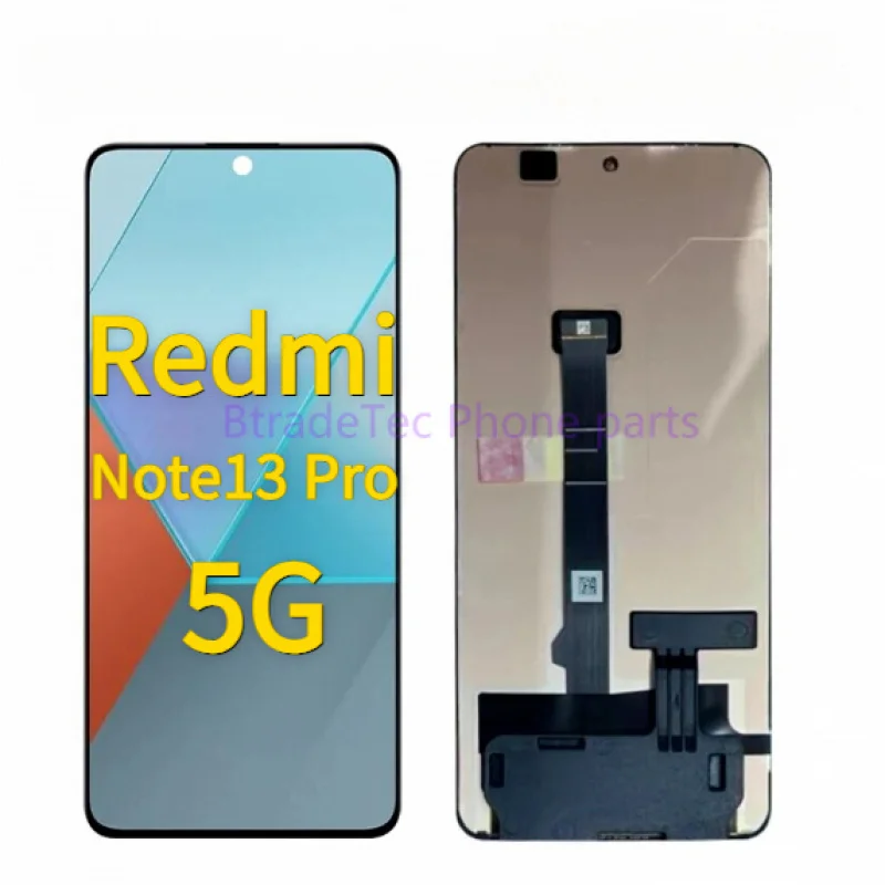 Для Xiaomi Redmi Note 13 Pro 5G ЖК-дисплей с цифровым преобразователем сенсорного экрана и рамкой
Для Xiaomi Redmi Note 13 Pro 5G ЖК-дисплей с цифровым преобразователем сенсорного экрана и рамкой