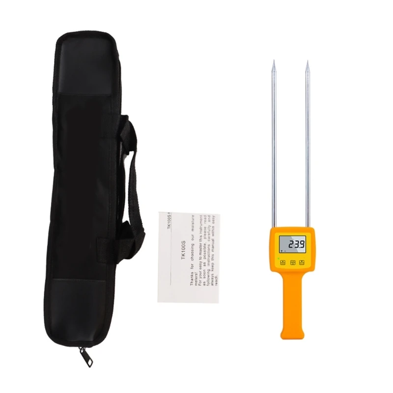 Grains Meter Grains Humidity Meter Double Probes Battery Operated (NOT Include)
Grains Meter Grains Humidity Meter Double Probes Battery Operated (NOT Include)