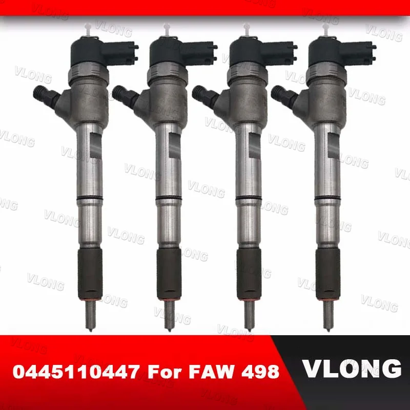 New Diesel Common Rail Injector 0 445 110 745 For FAW 498 Engine 0 445 110 447 Fuel Injectors 0445110745 0445110447
New Diesel Common Rail Injector 0 445 110 745 For FAW 498 Engine 0 445 110 447 Fuel Injectors 0445110745 0445110447