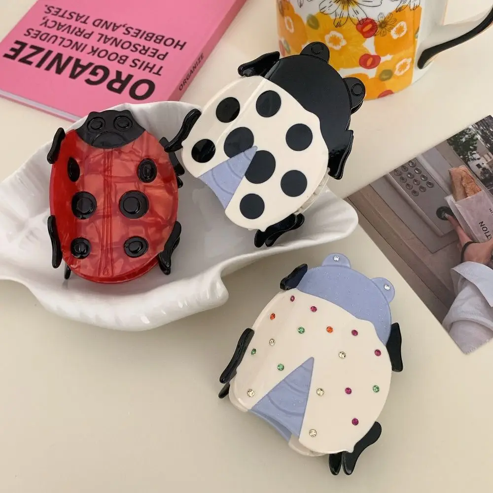 Fashion Acetate Ladybug Hair Clip Styling Tools Cartoon Shark Grasp Clip Hairpin Women Girl 
Fashion Acetate Ladybug Hair Clip Styling Tools Cartoon Shark Grasp Clip Hairpin Women Girl